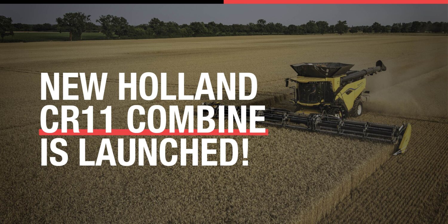 New Holland CR11 Combine is Launched!