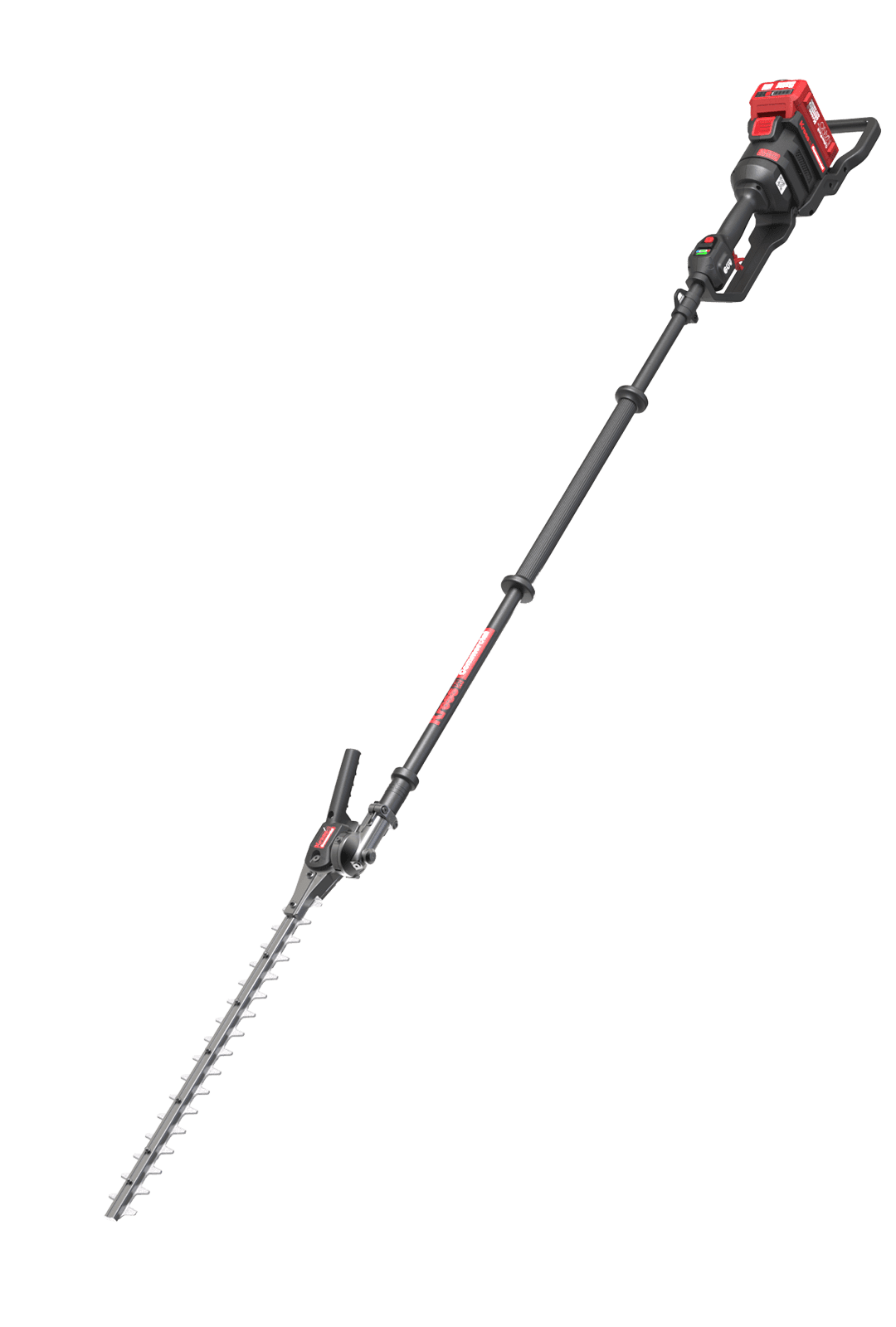 Kress Commercial 60 V 22” long shaft articulating (145°) pole hedge trimmer
