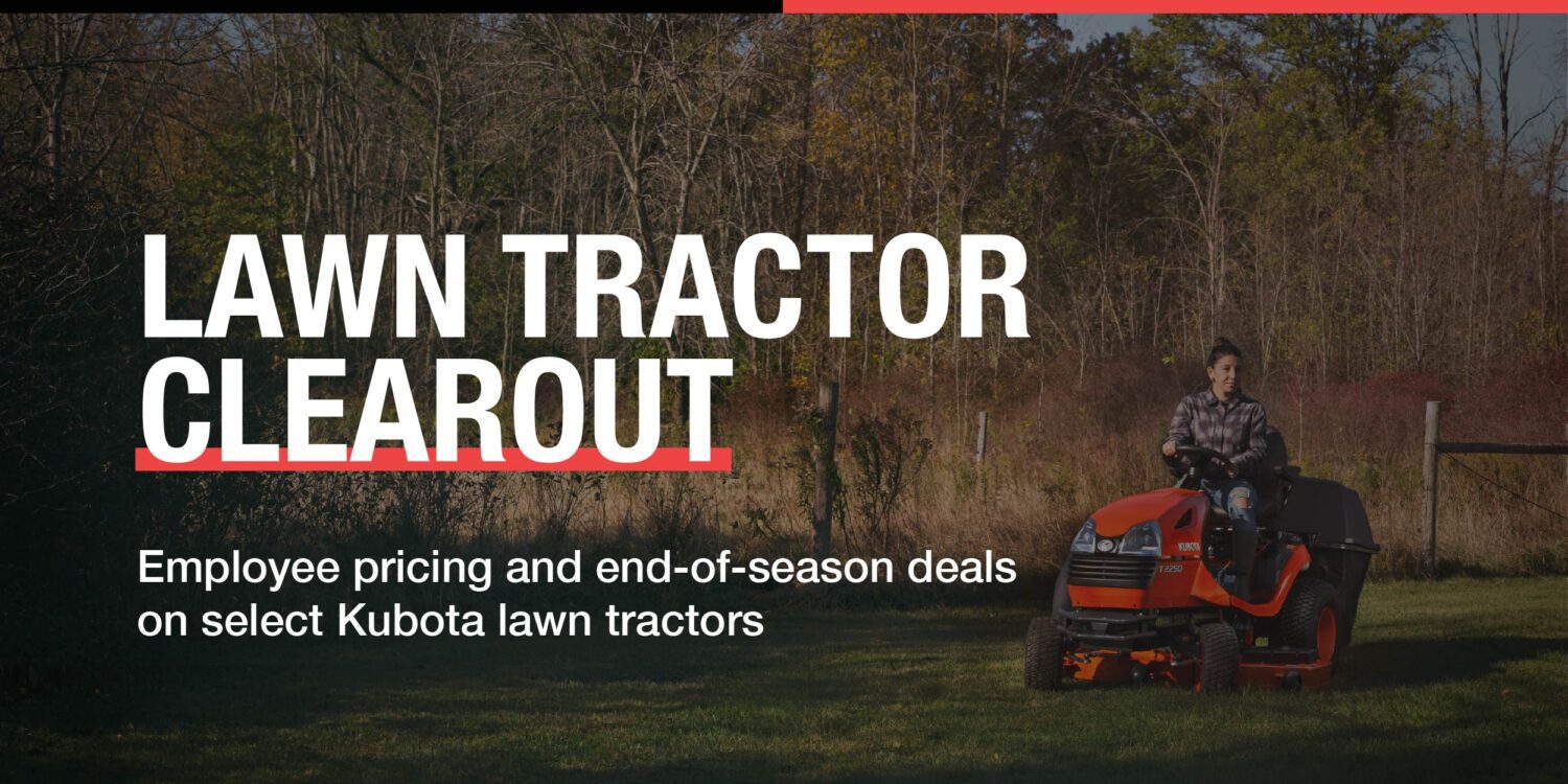 DLE Avenue Lawn Tractor Promotion