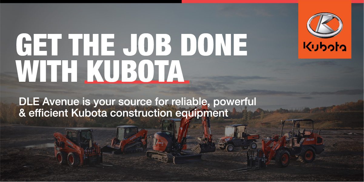 Kubota Construction Equipment Deals