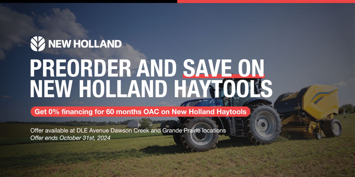 Pre-Order Your New Holland Haytools and Save Big!