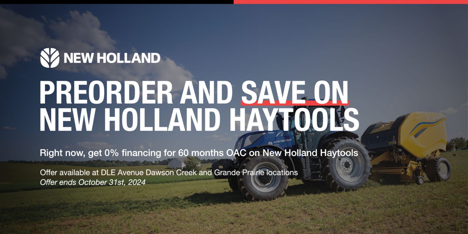 Pre-Order Your New Holland Haytools and Save Big!