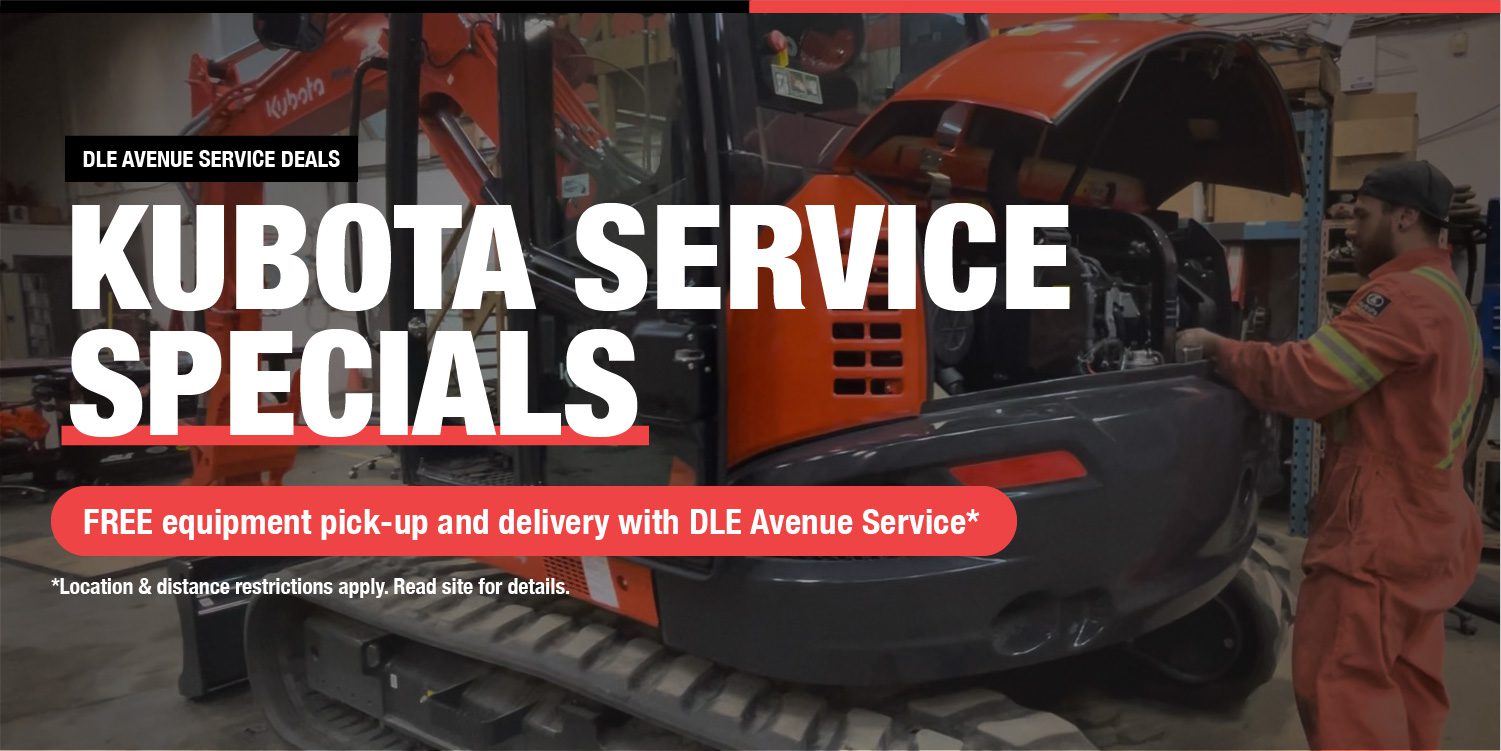 Kubota Service Specials