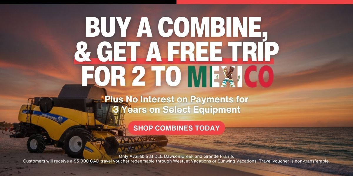 Buy a Combine, Get A Free Trip to Mexico for 2