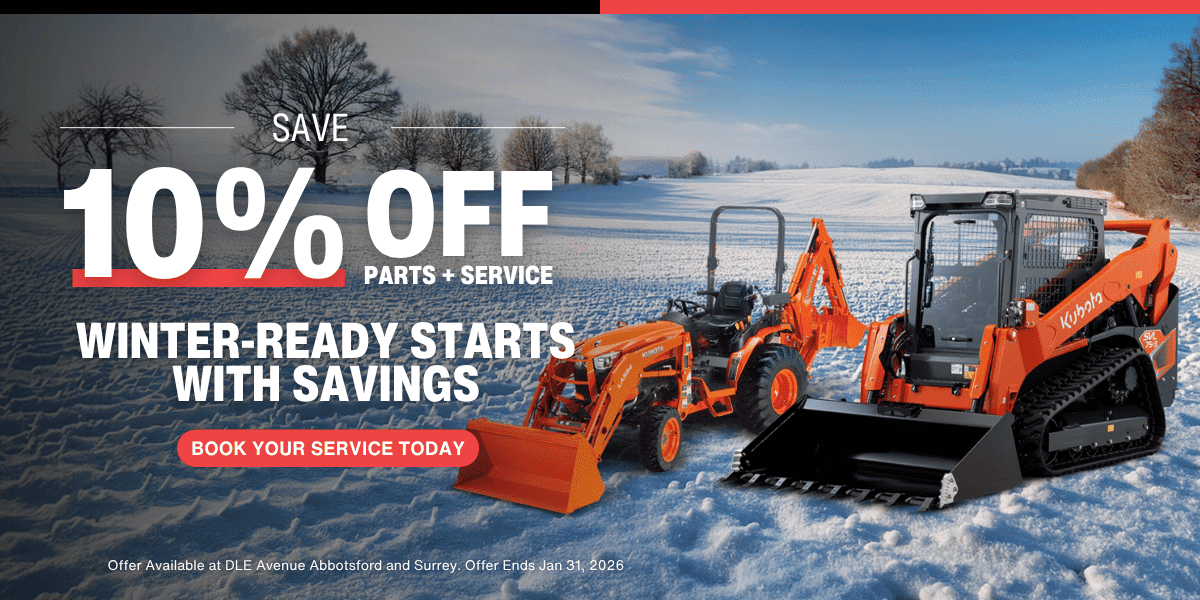10% OFF for Parts and Service at Abby/Surrey store