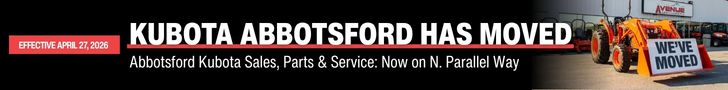 Abbotsford Kubota Activities Moved