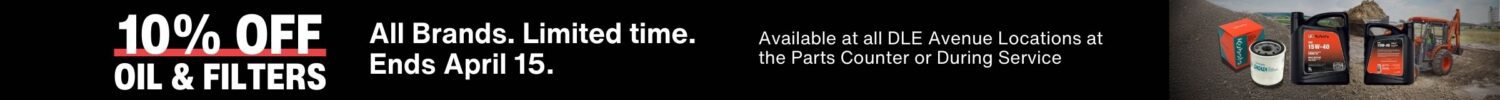 10% Off Oil and Filters